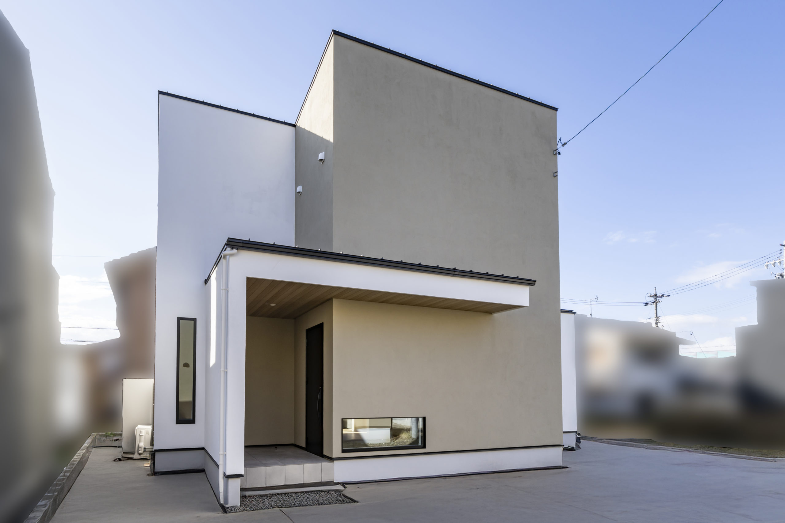 和モダンのバイカラー